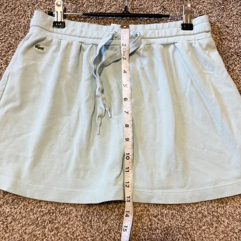 Lacoste Blue Short Jersey Mini Skirt 36/USA Size 26